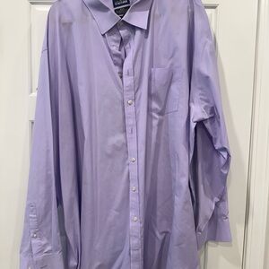 Stafford Purple Dress Shirt Classic Fit